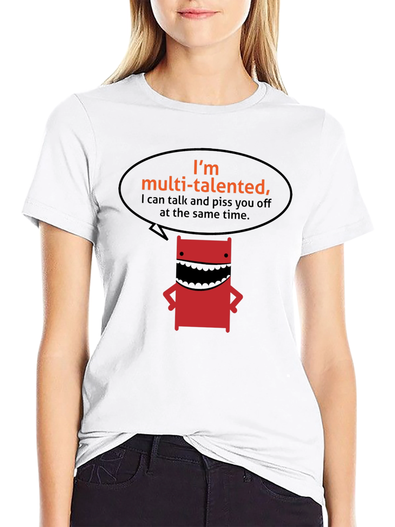 Multi-Talented Graphic Tee - Black
