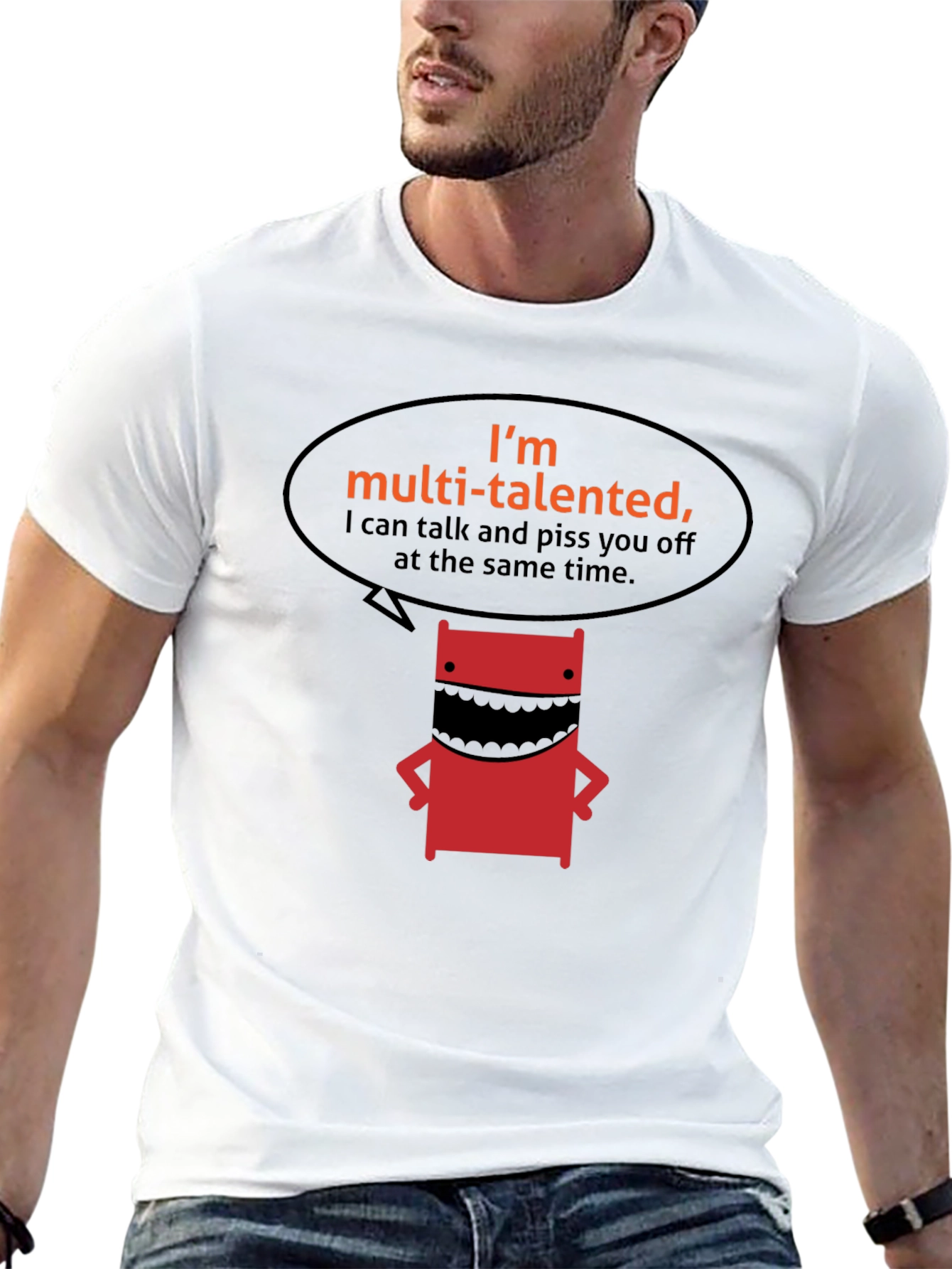 Multi-Talented Graphic Tee - Black