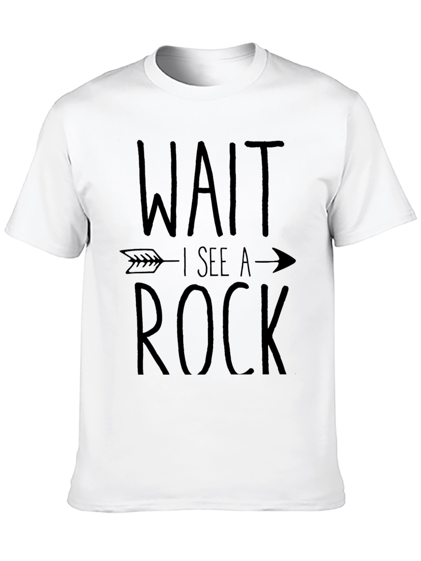 Wait I See a Rock Funny T-Shirt