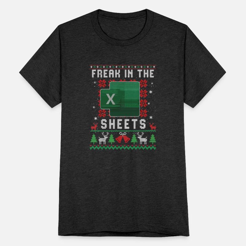 Freak In The Sheets Excel Ugly Christmas Sweater