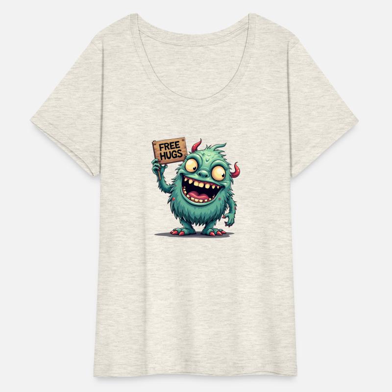 Free Hugs Cute Monster