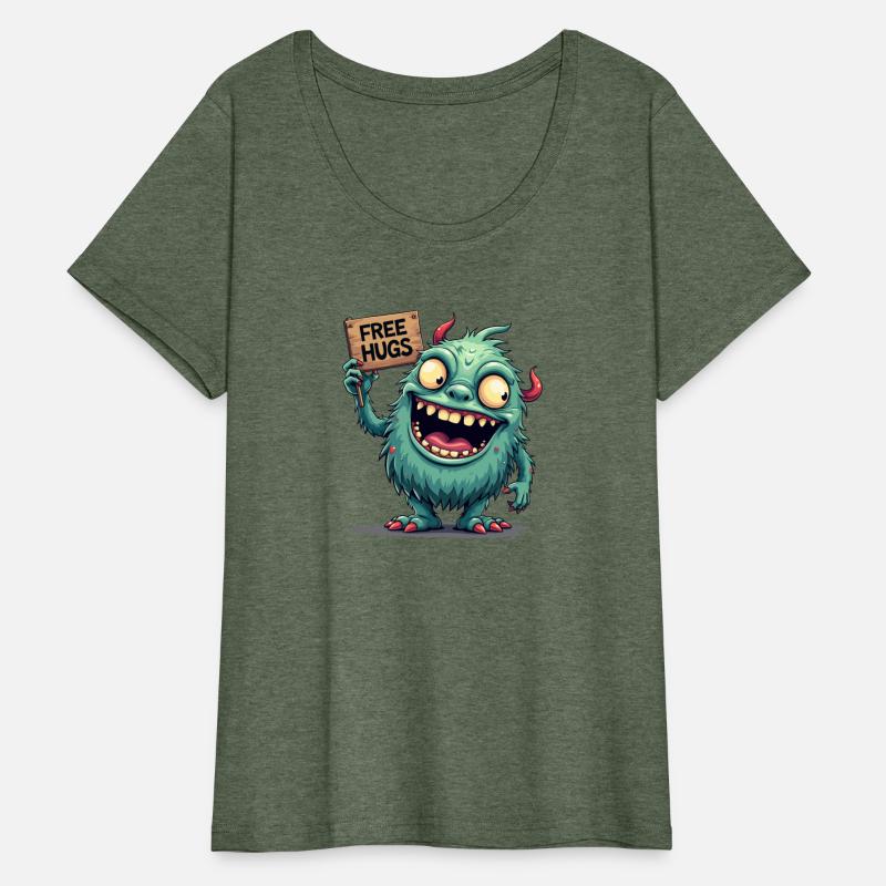Free Hugs Cute Monster