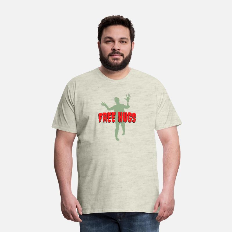 Free Hugs Funny Zombie Halloween Party