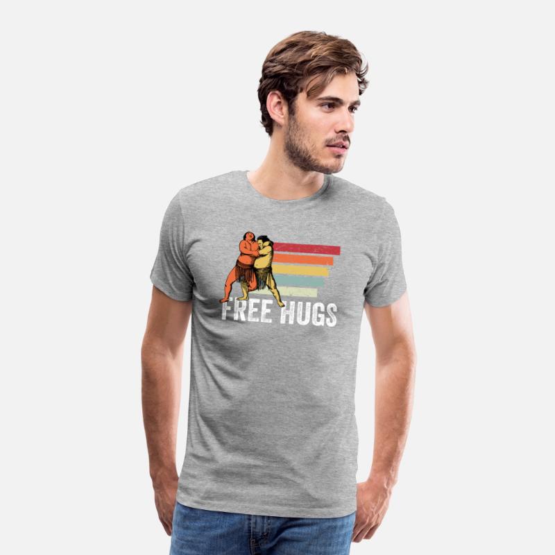 Free Hugs Sumo Wrestling Funny