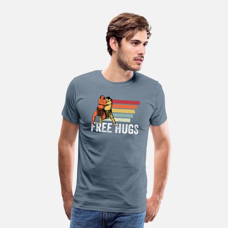 Free Hugs Sumo Wrestling Funny