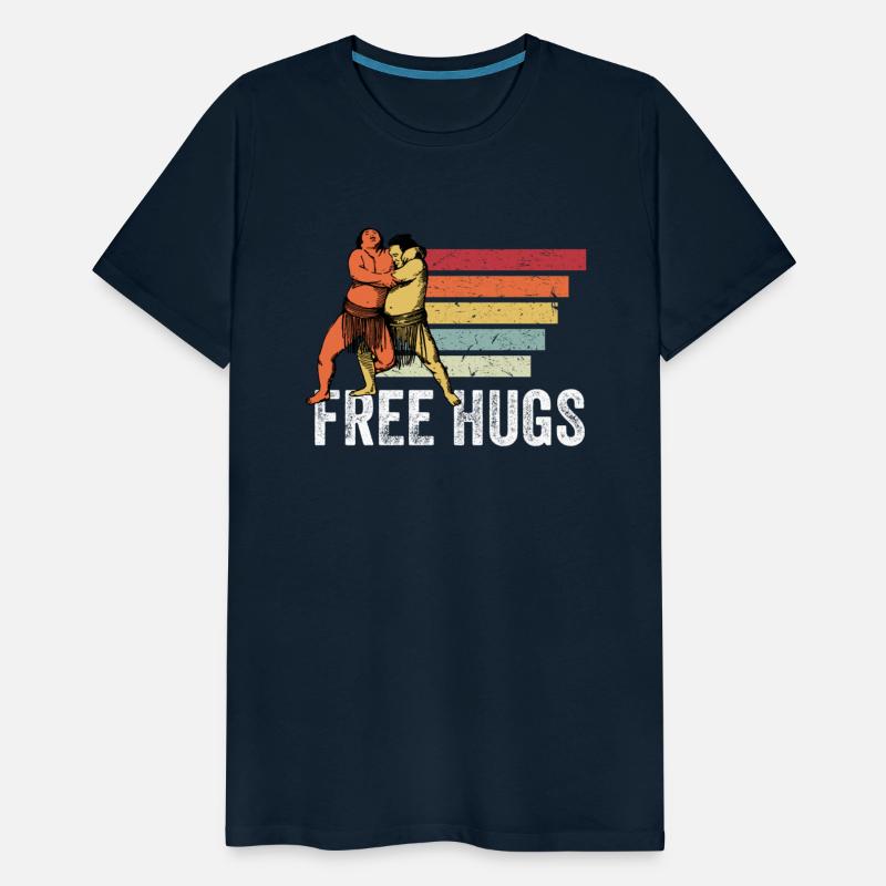 Free Hugs Sumo Wrestling Funny