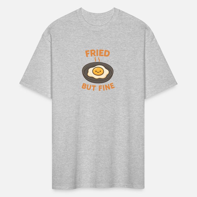 Fried But Fine – Funny Egg in Pan Design