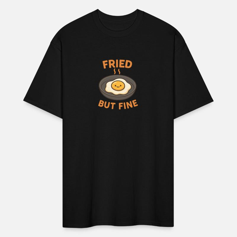 Fried But Fine – Funny Egg in Pan Design
