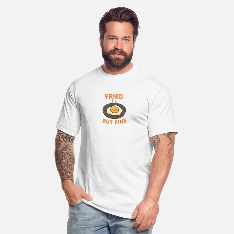 Fried But Fine – Funny Egg in Pan Design