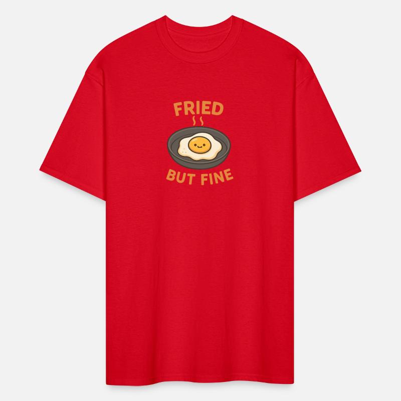 Fried But Fine – Funny Egg in Pan Design