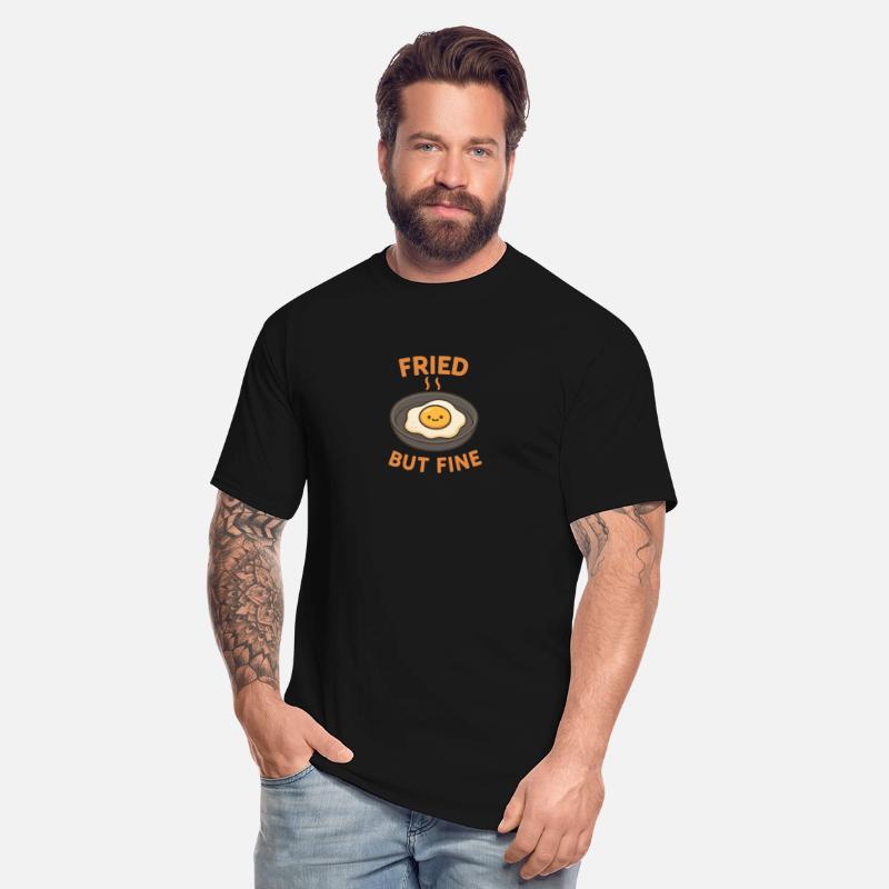 Fried But Fine – Funny Egg in Pan Design