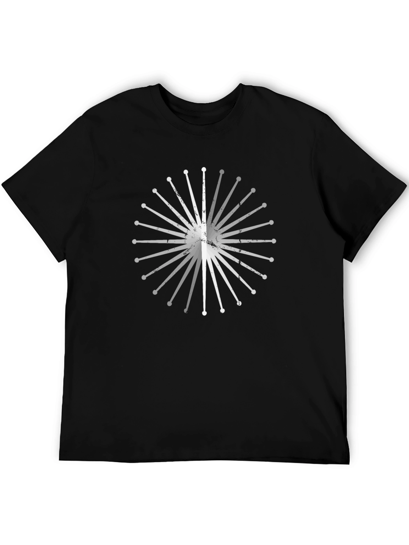 Starburst Graphic T-Shirt - Black