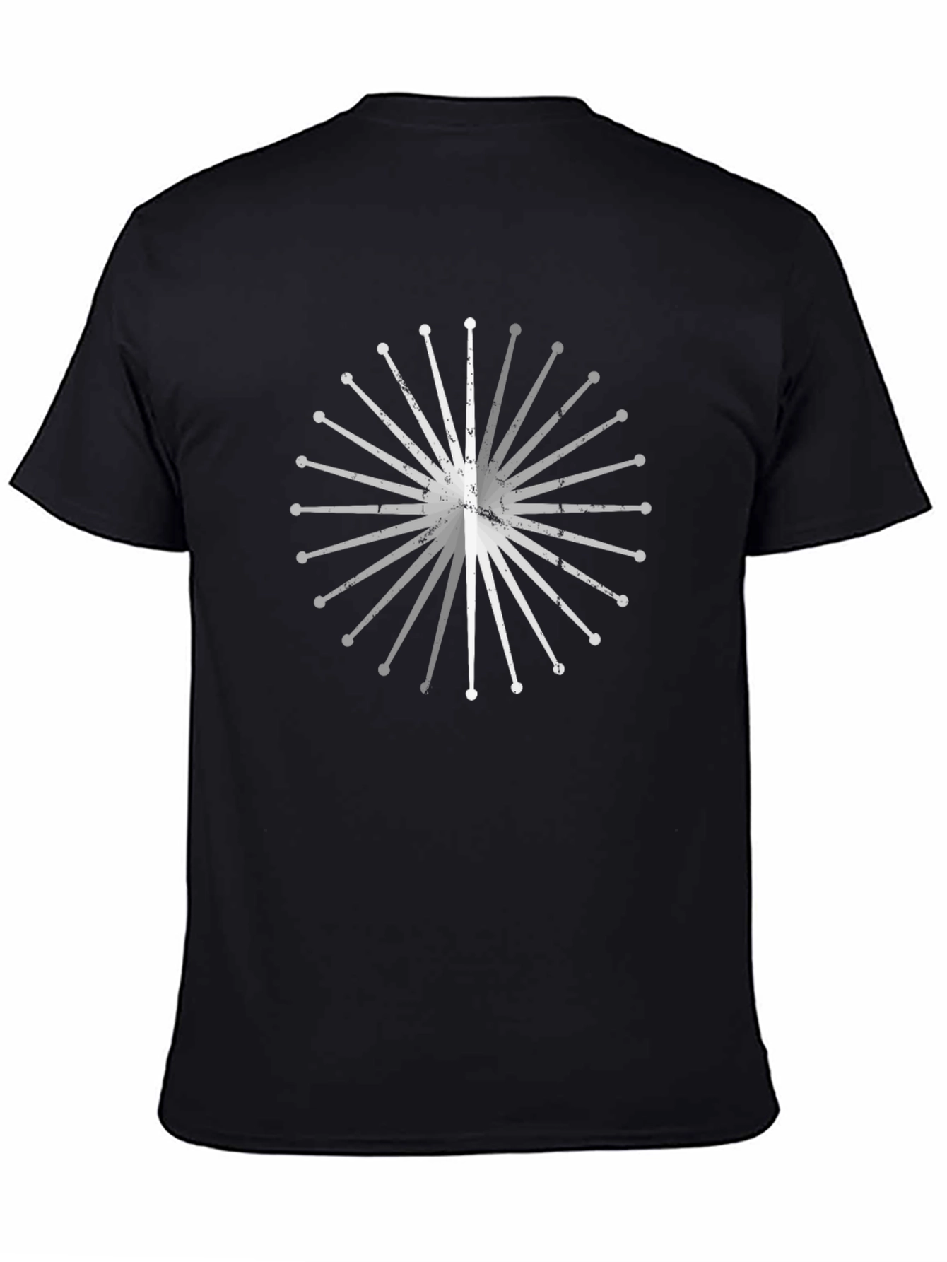Starburst Graphic T-Shirt - Black