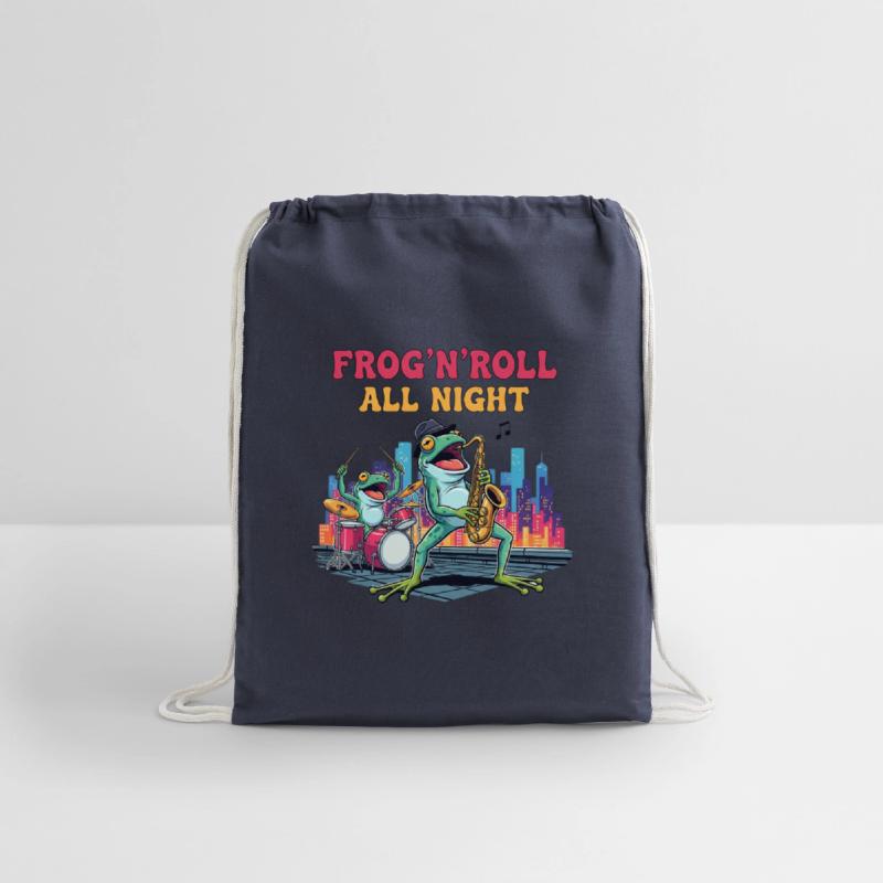 Frog 'N' Roll All Night Illustration