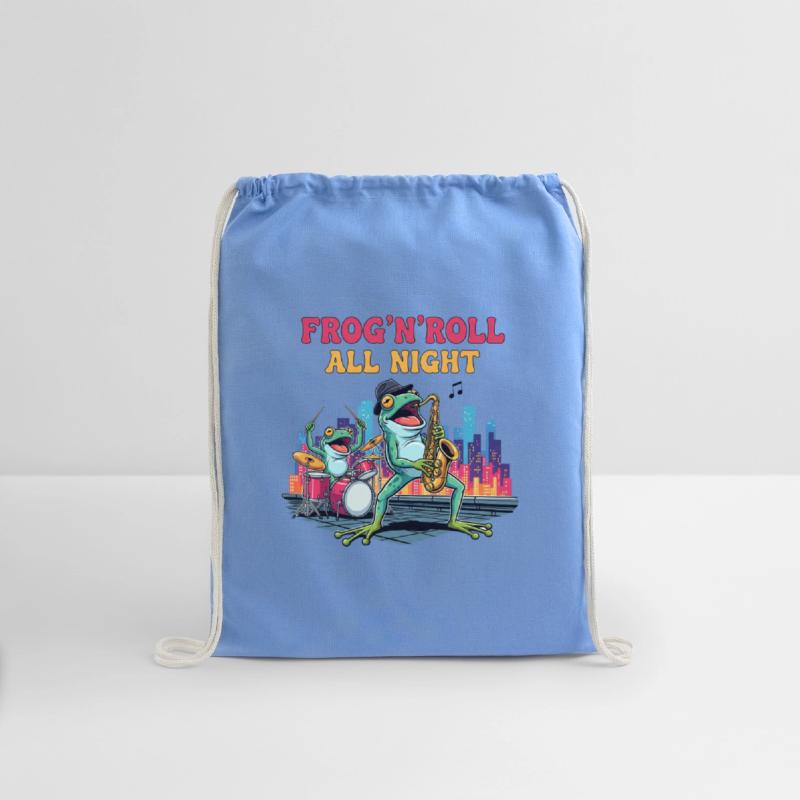 Frog 'N' Roll All Night Illustration