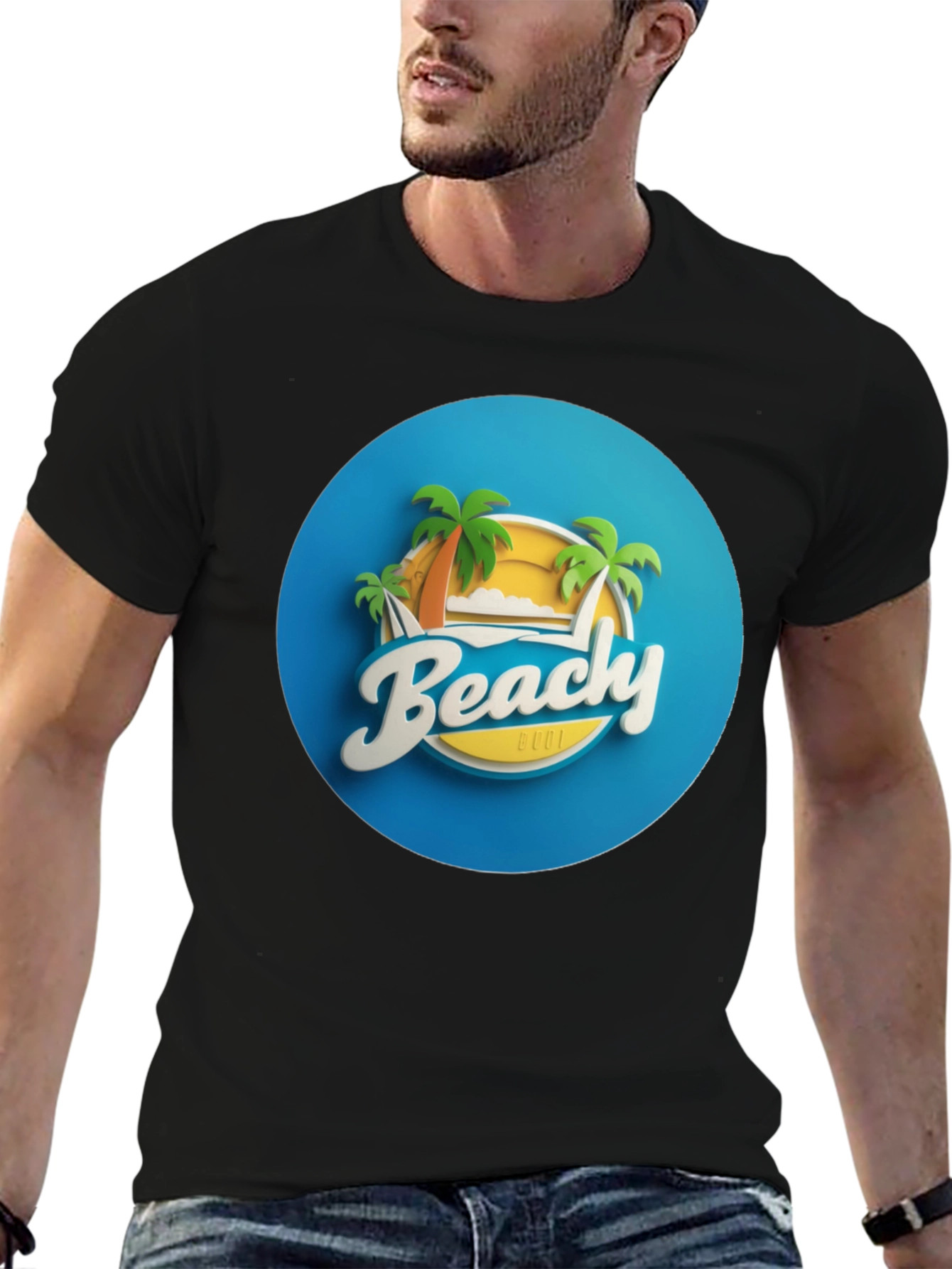 Beachy Cool Graphic T-Shirt