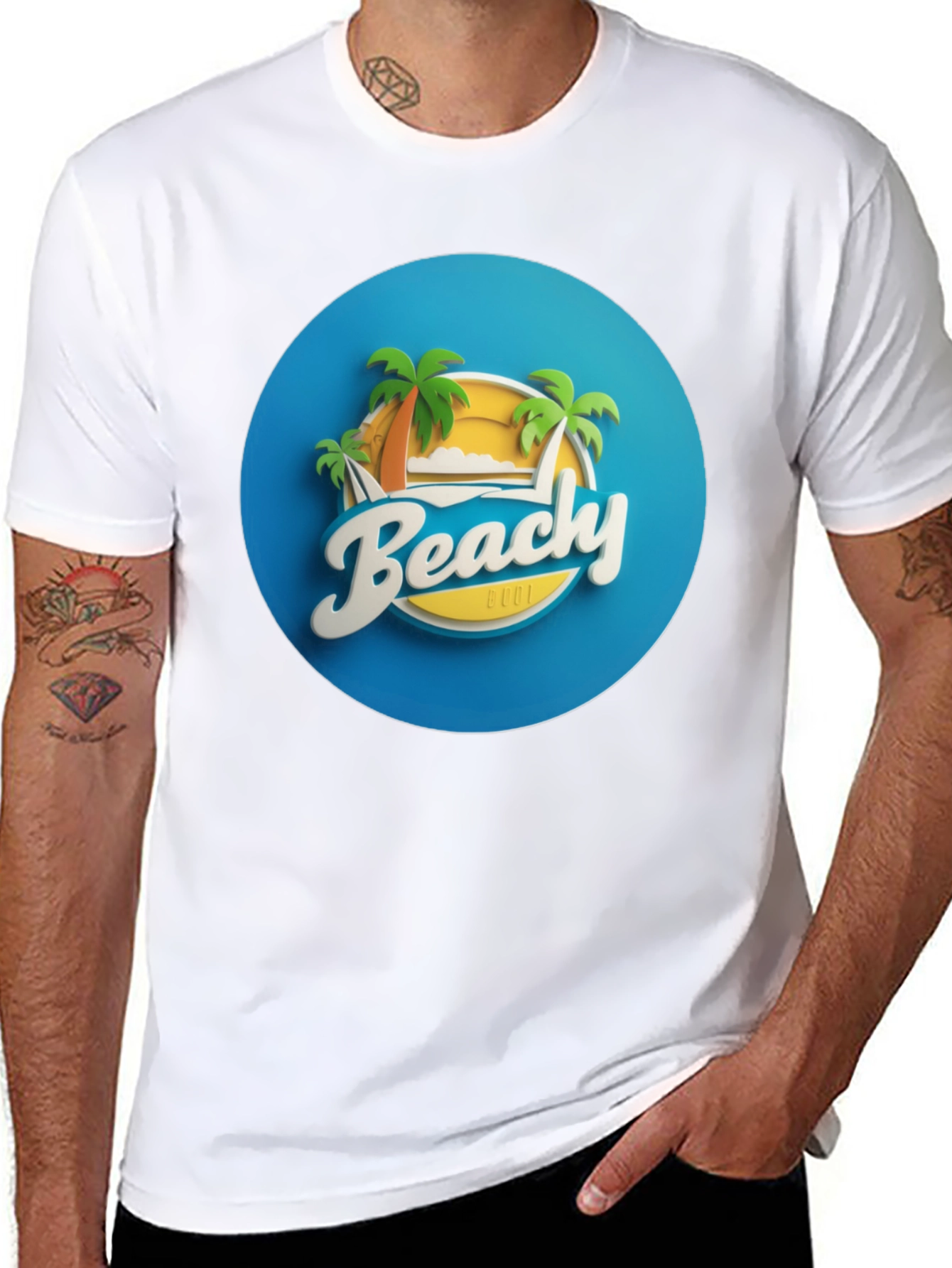Beachy Cool Graphic T-Shirt