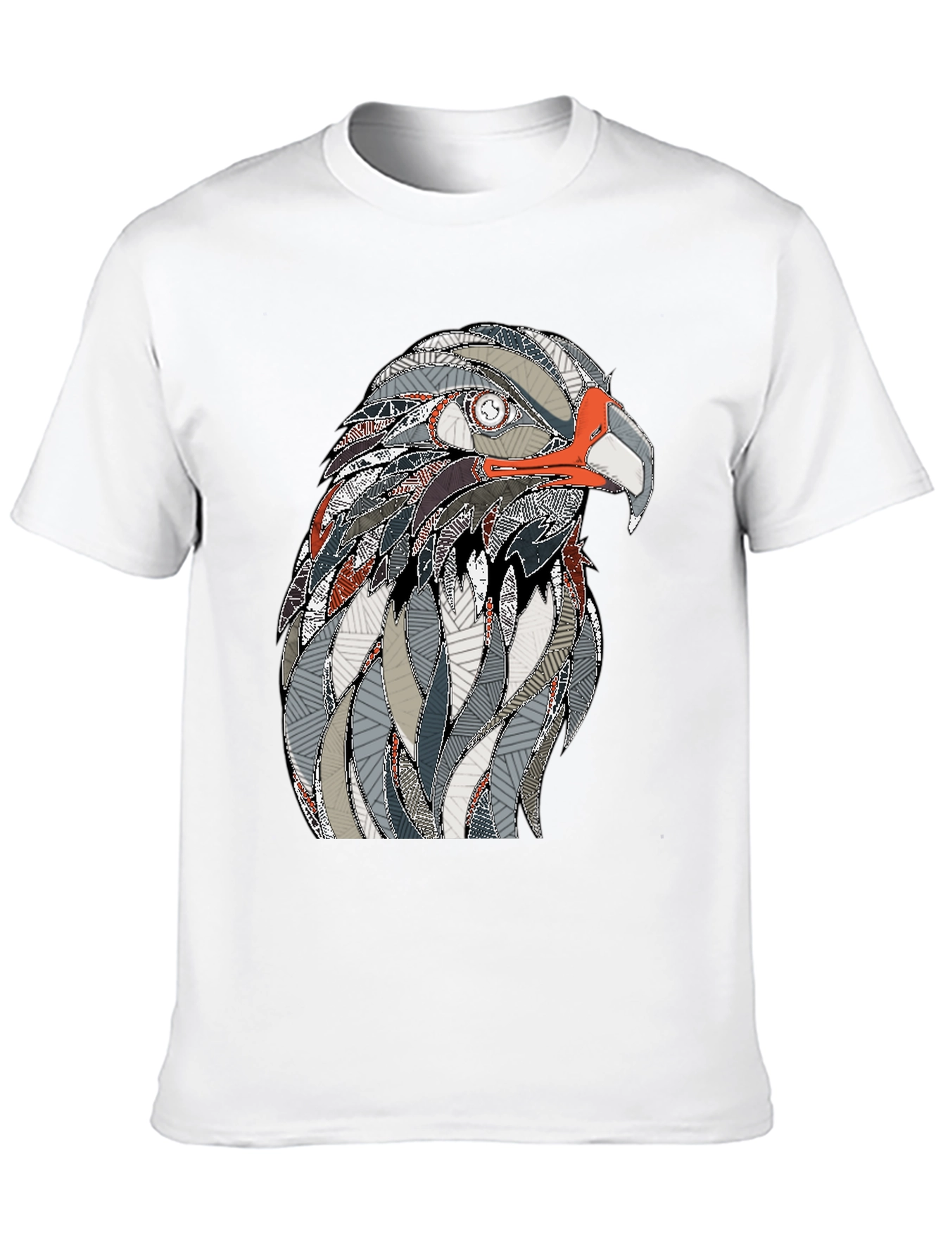 Eagle Graphic Black T-Shirt for Men