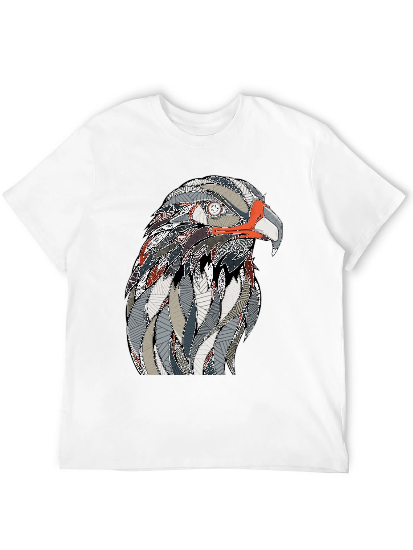 Eagle Graphic Black T-Shirt for Men