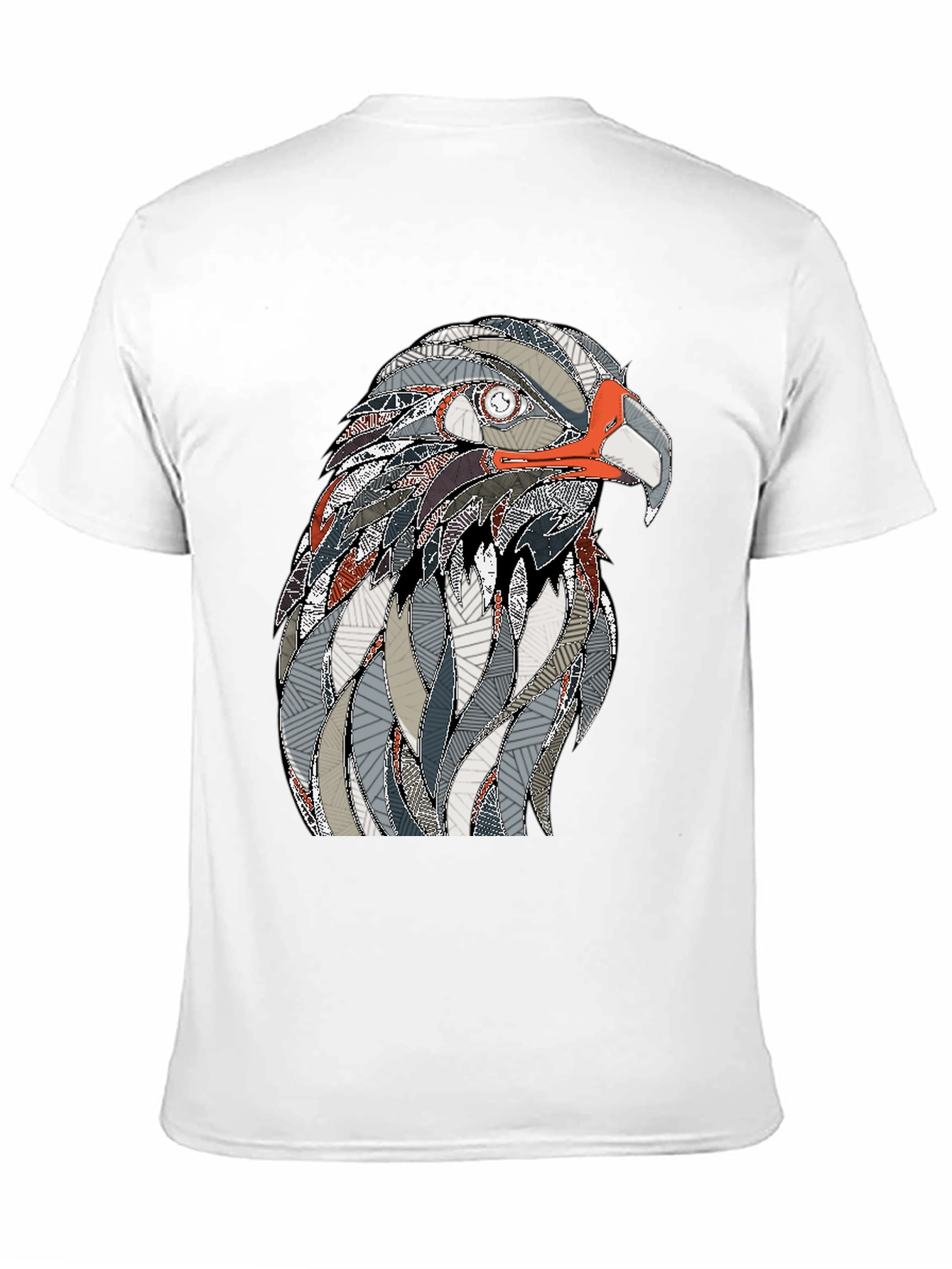 Eagle Graphic Black T-Shirt for Men