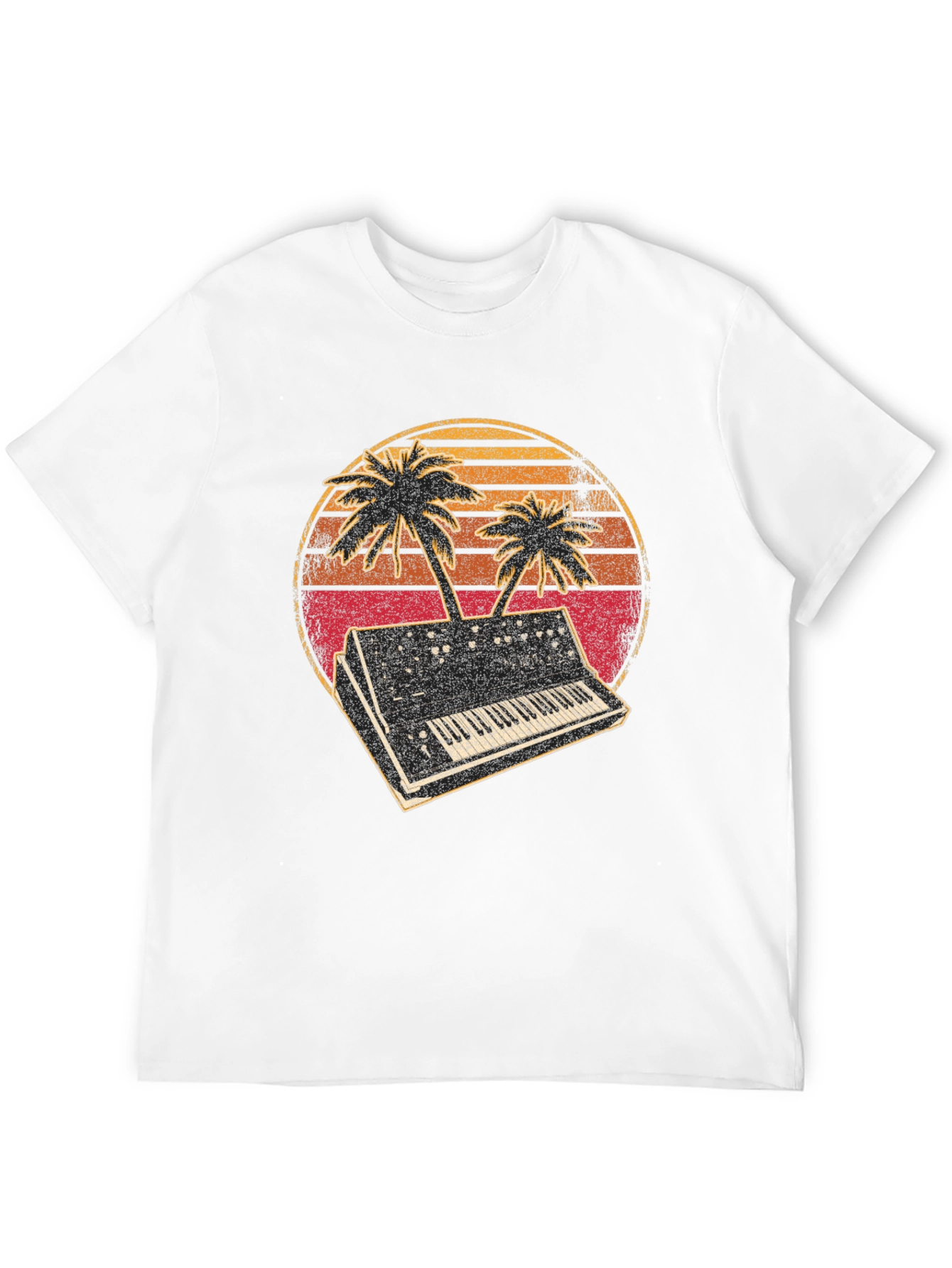 Retro Synthwave Palm Tree T-Shirt