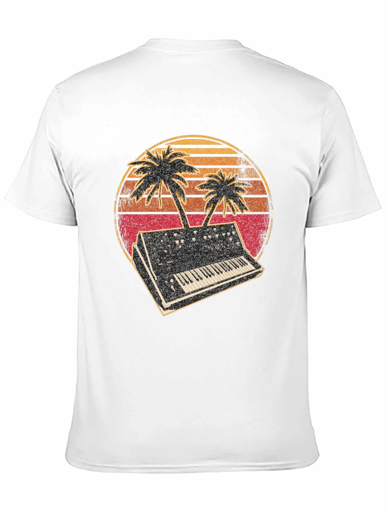 Retro Synthwave Palm Tree T-Shirt