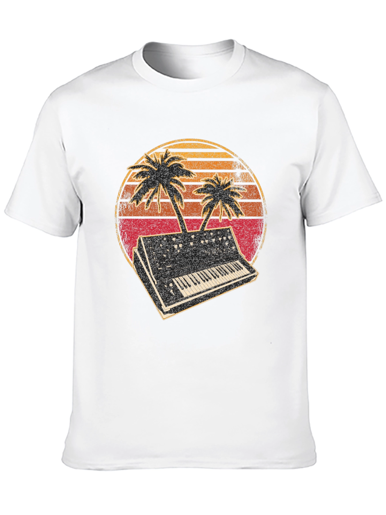 Retro Synthwave Palm Tree T-Shirt