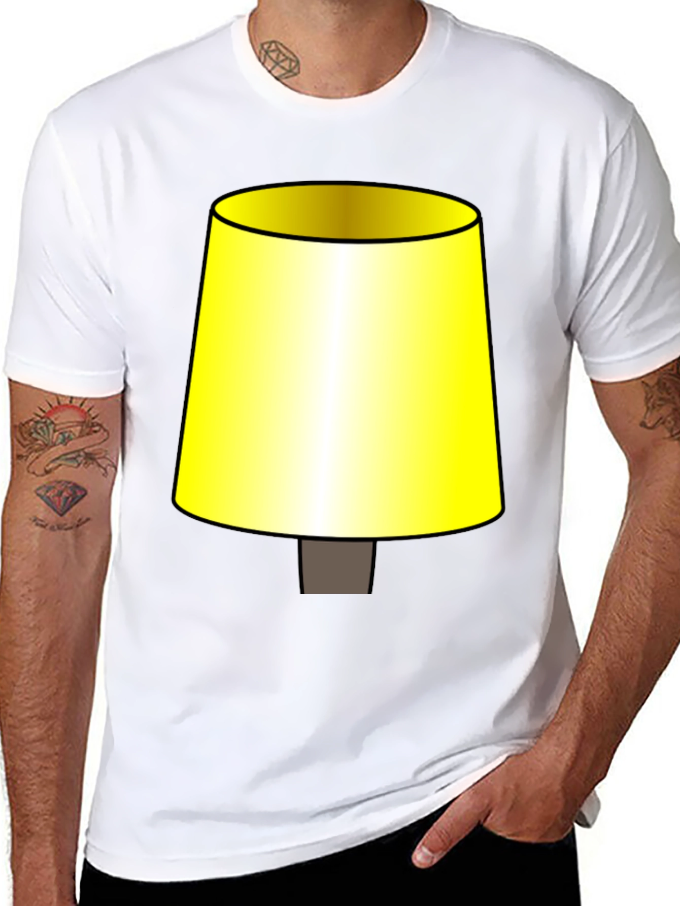 Novelty Lampshade Graphic Tee