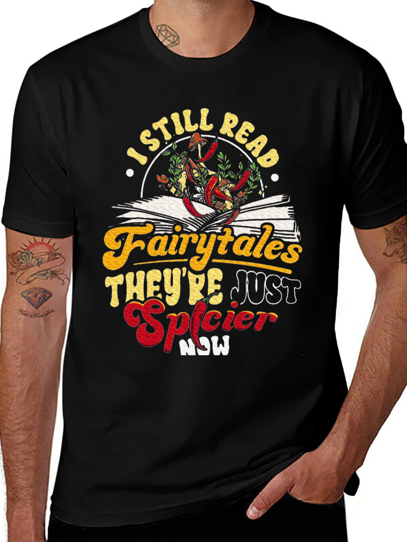 Spicy Fairytales Graphic T-Shirt