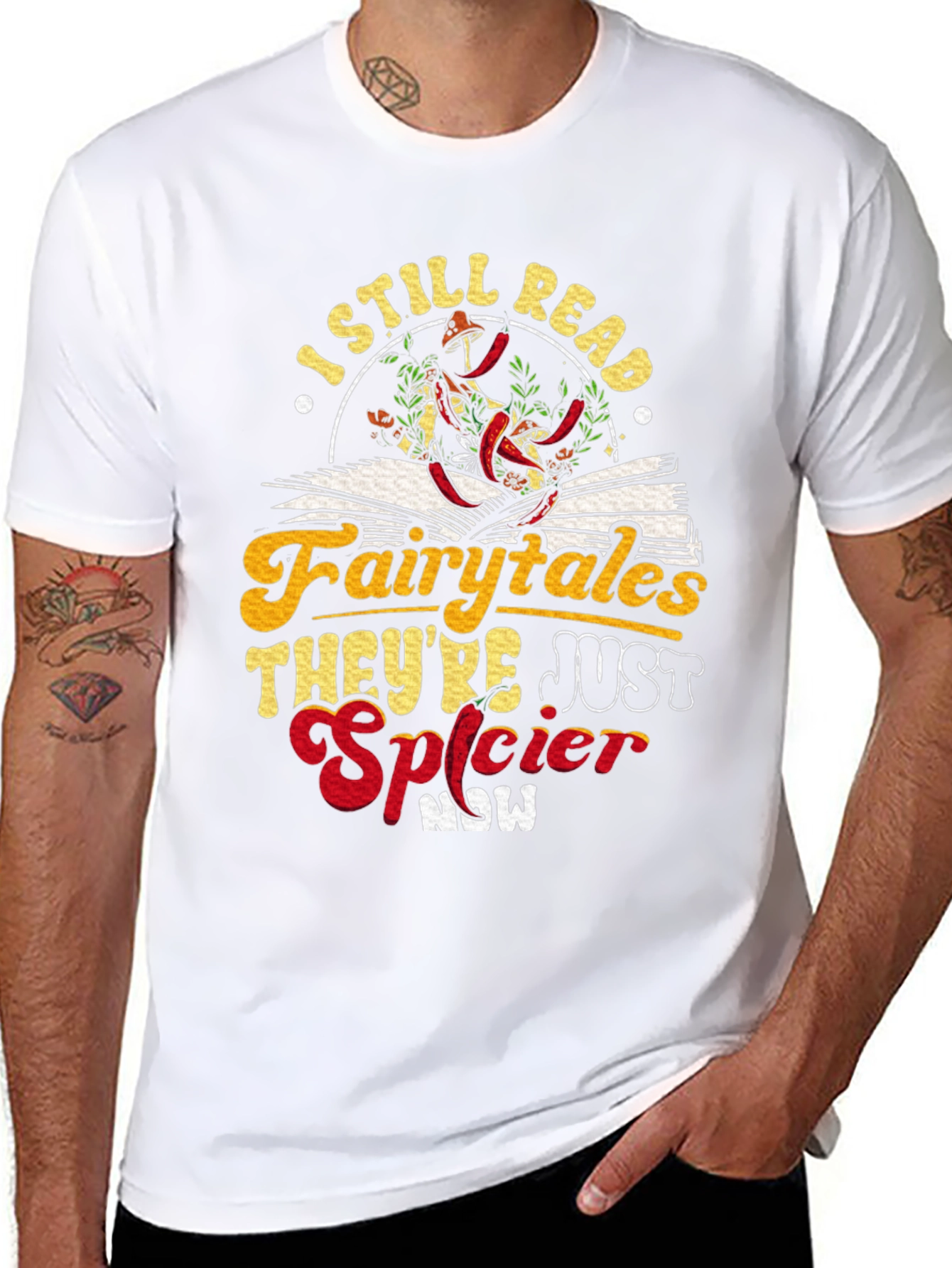 Spicy Fairytales Graphic T-Shirt