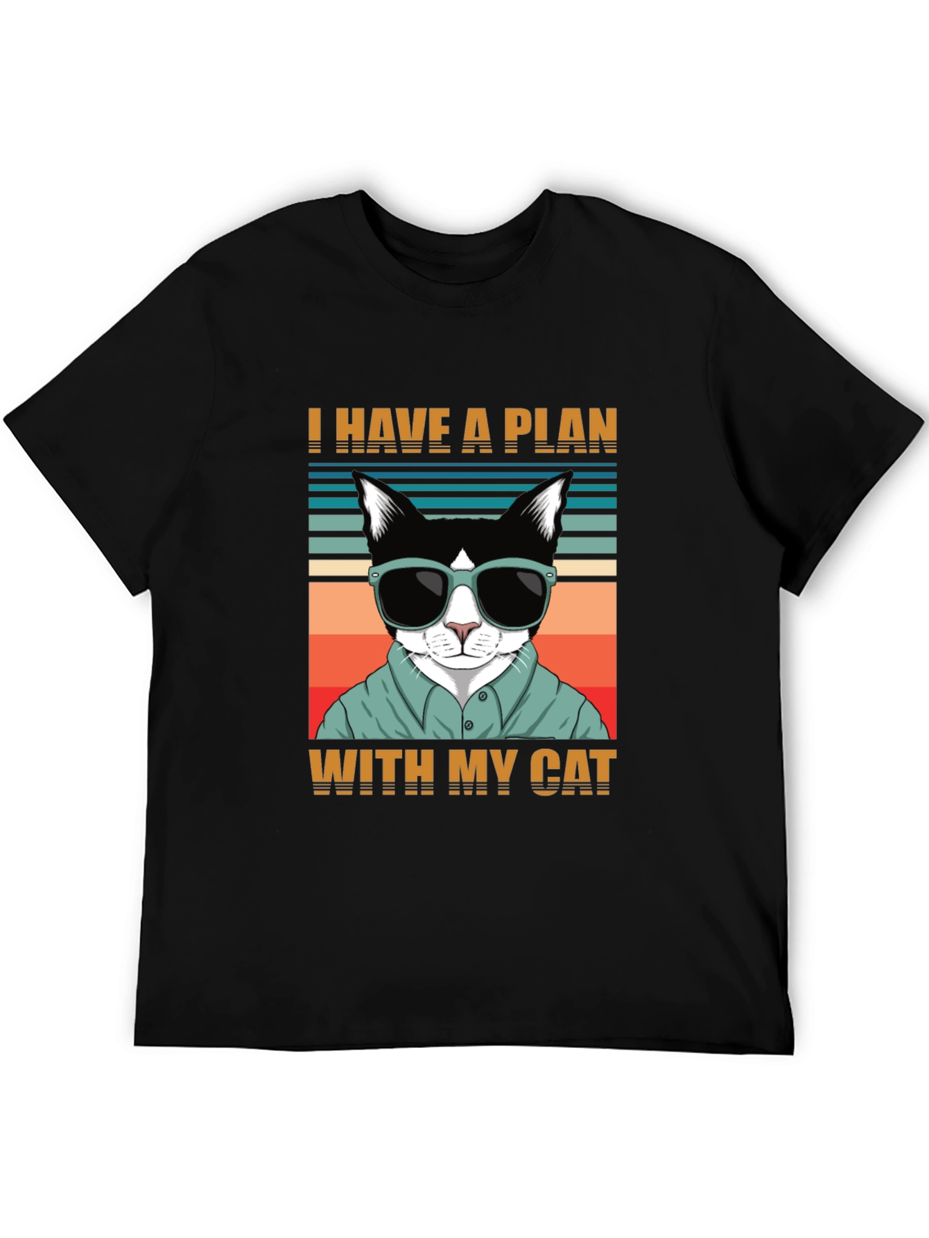 I Have A Plan With My Cat T-Shirt