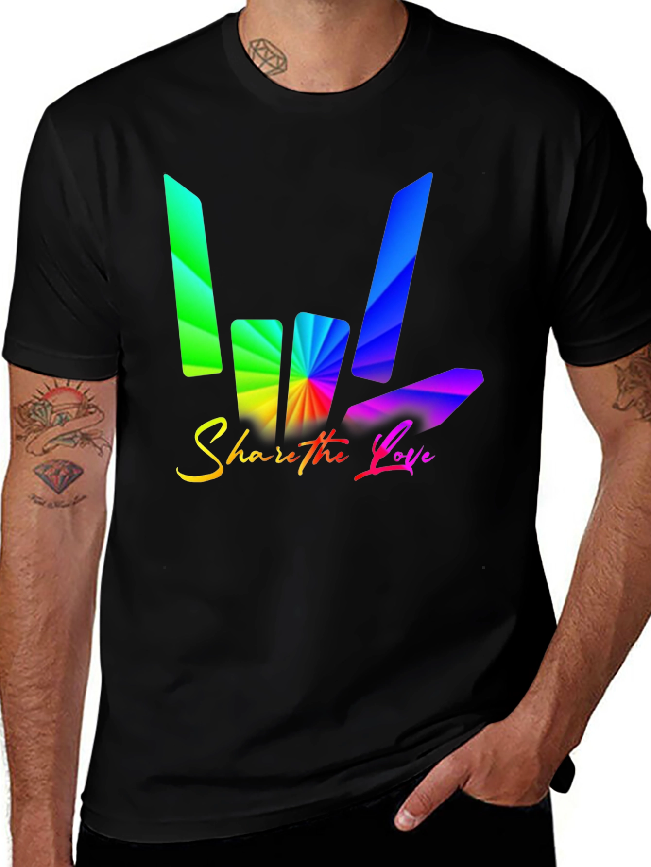 Share The Love Graphic Tee