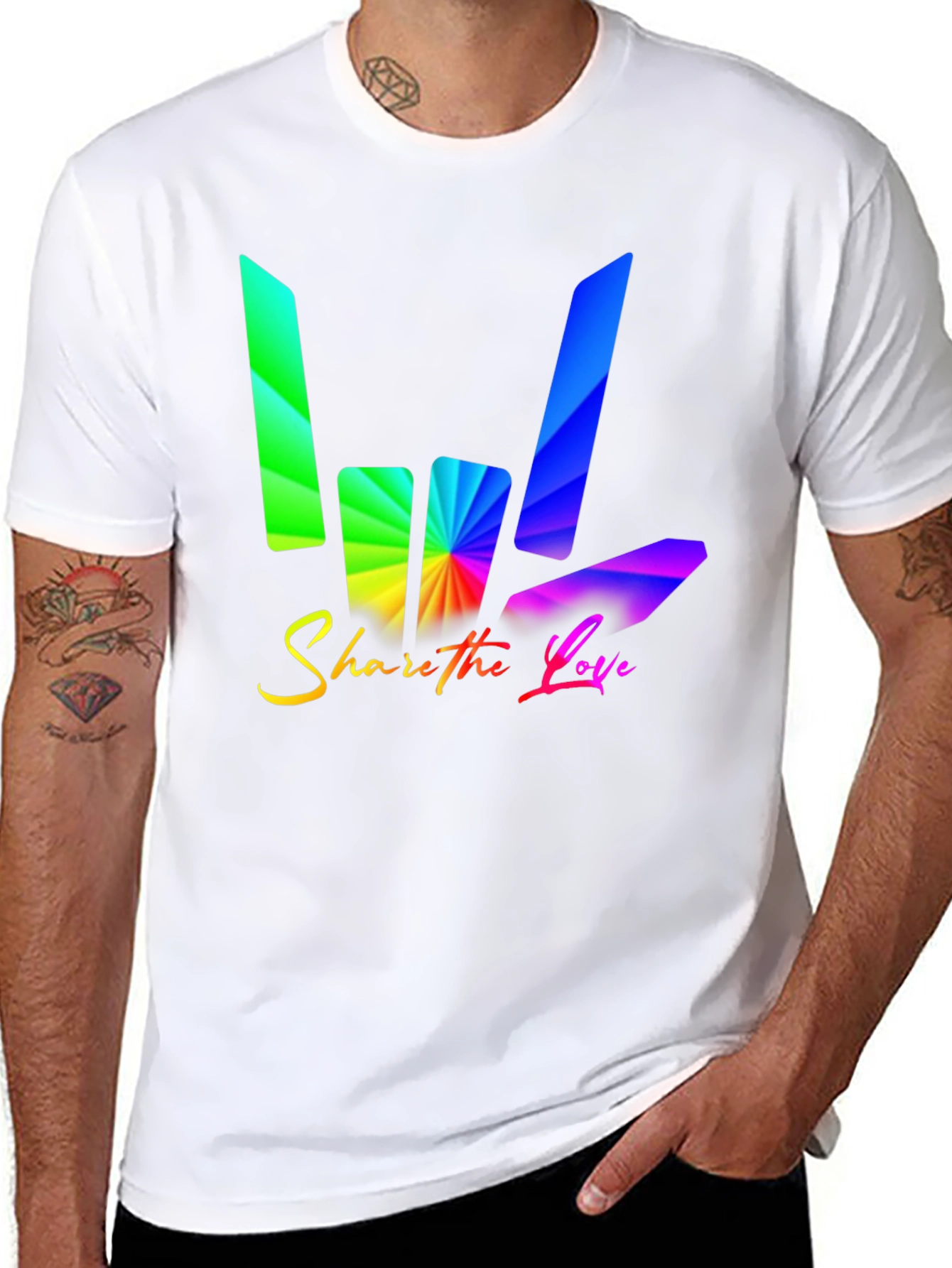 Share The Love Graphic Tee