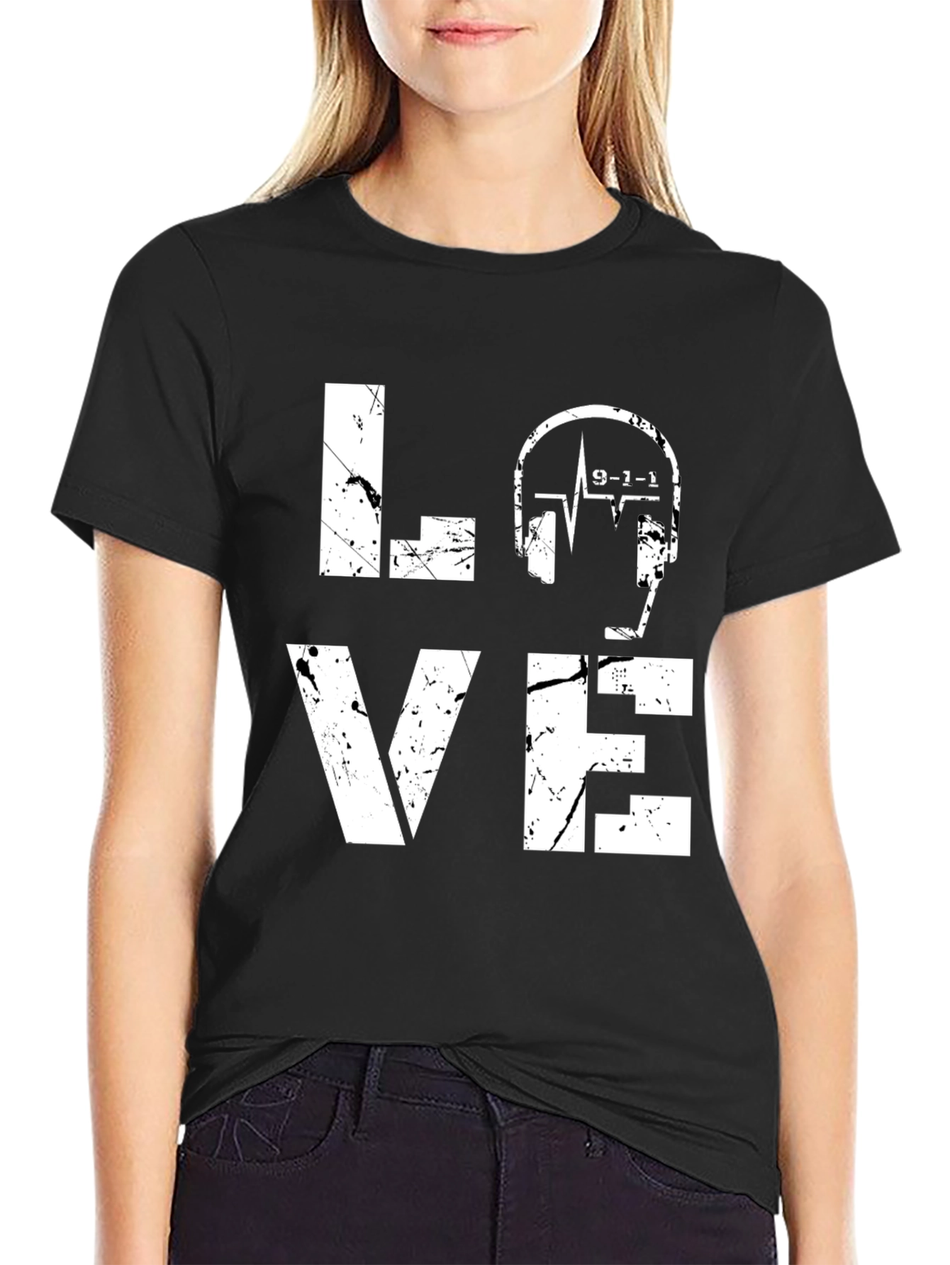 911 Dispatcher Love T-Shirt - Emergency Responder Tee
