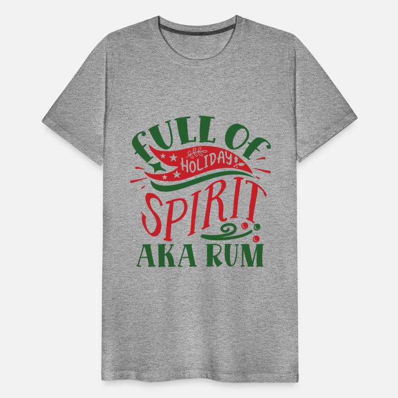 Full of Holiday spirit aka rum, christmas rum