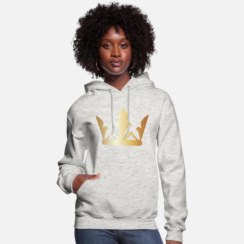 Fun golden crown king vip gold royal vector image