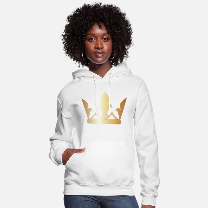 Fun golden crown king vip gold royal vector image