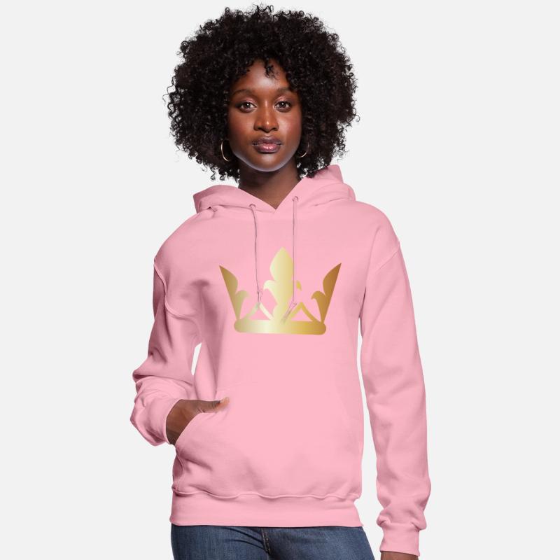Fun golden crown king vip gold royal vector image