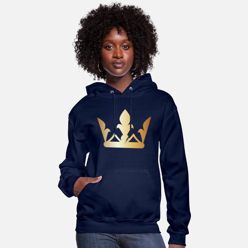 Fun golden crown king vip gold royal vector image