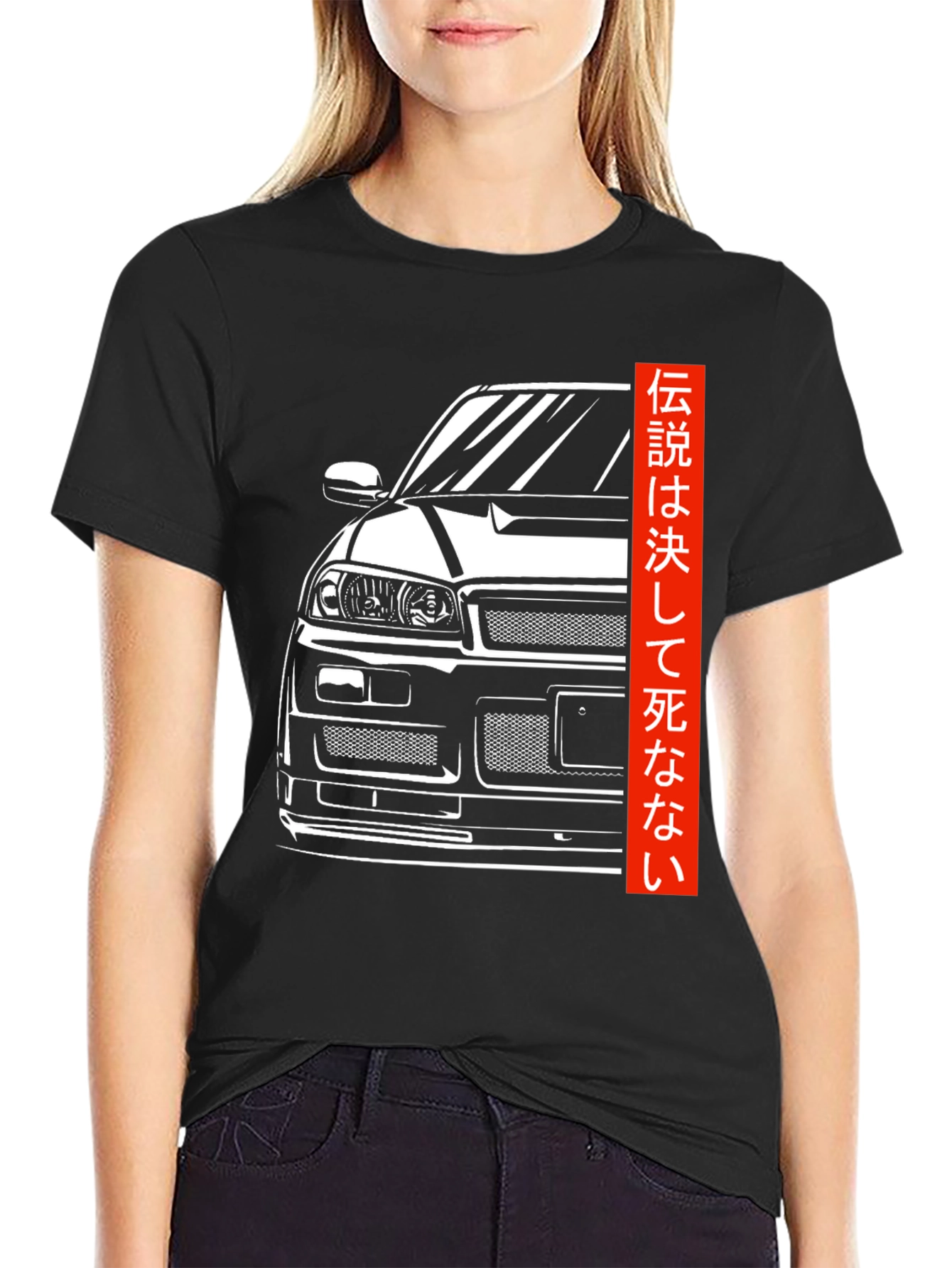 Nissan Skyline R34 Graphic Tee - Legendary Style