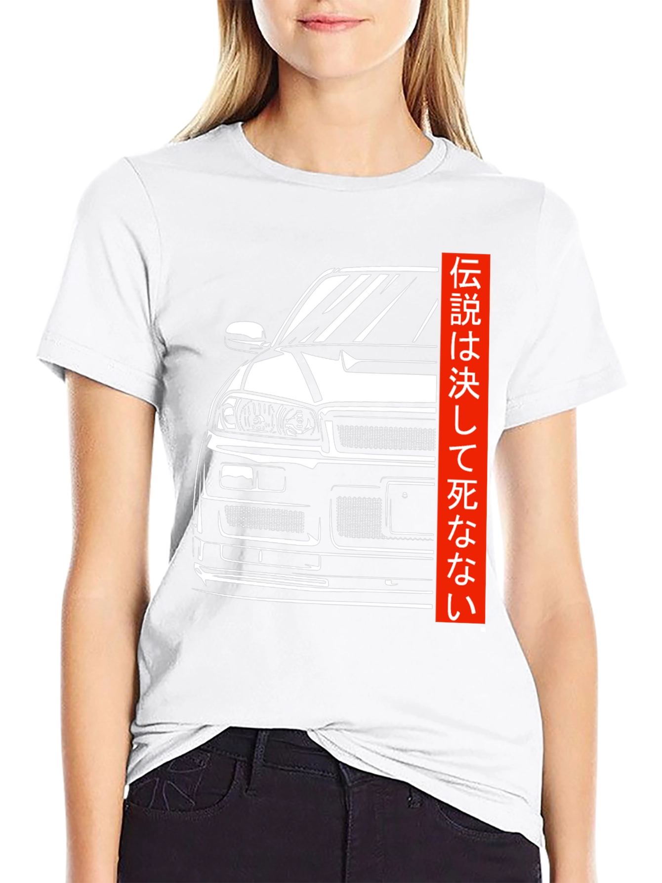 Nissan Skyline R34 Graphic Tee - Legendary Style