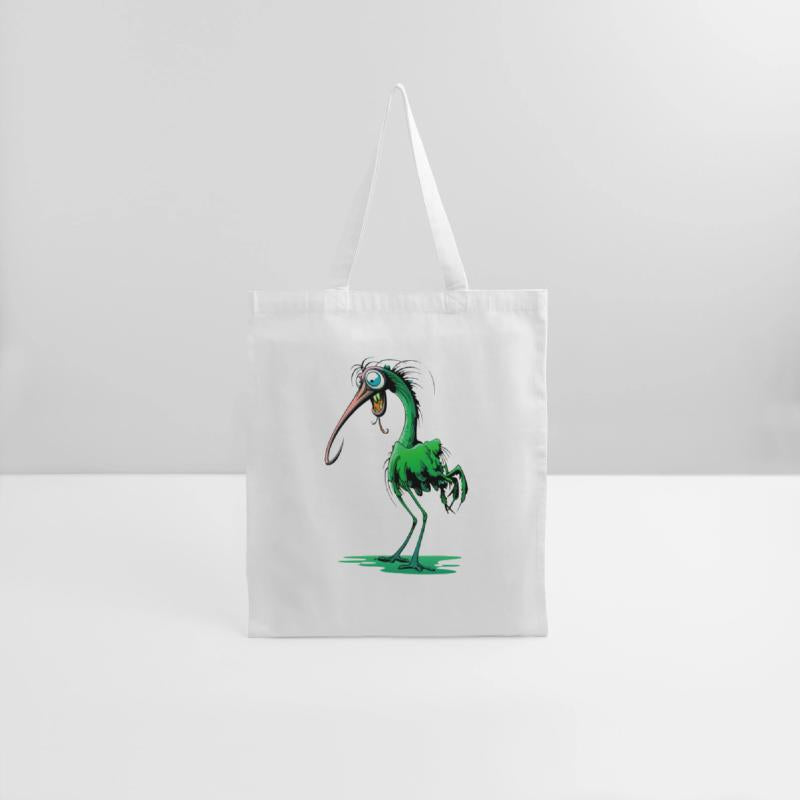 Funky Green Bird Creature