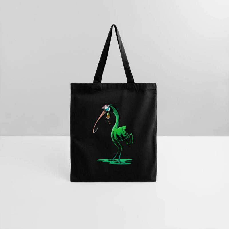 Funky Green Bird Creature