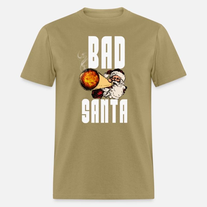 Funny Bad Santa Beard Shirt,Merry Xmas T-shirt Tee