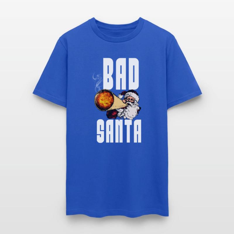 Funny Bad Santa Beard Shirt,Merry Xmas T-shirt Tee