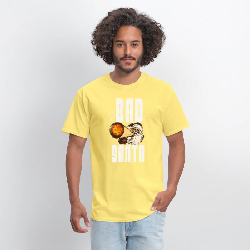 Funny Bad Santa Beard Shirt,Merry Xmas T-shirt Tee