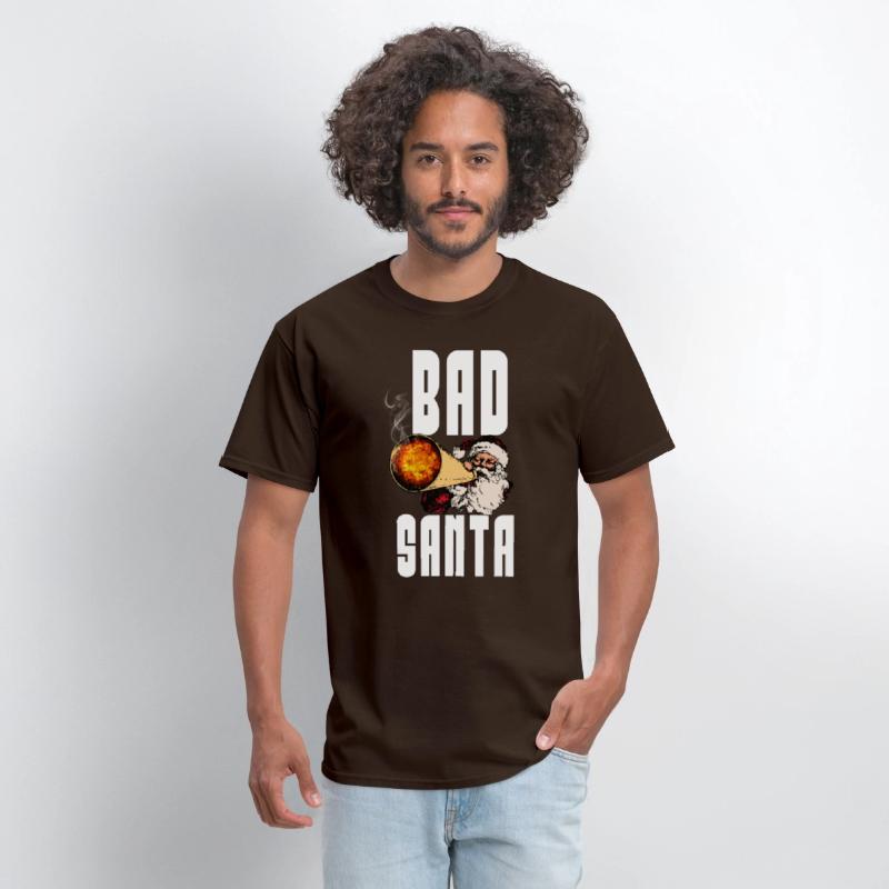 Funny Bad Santa Beard Shirt,Merry Xmas T-shirt Tee