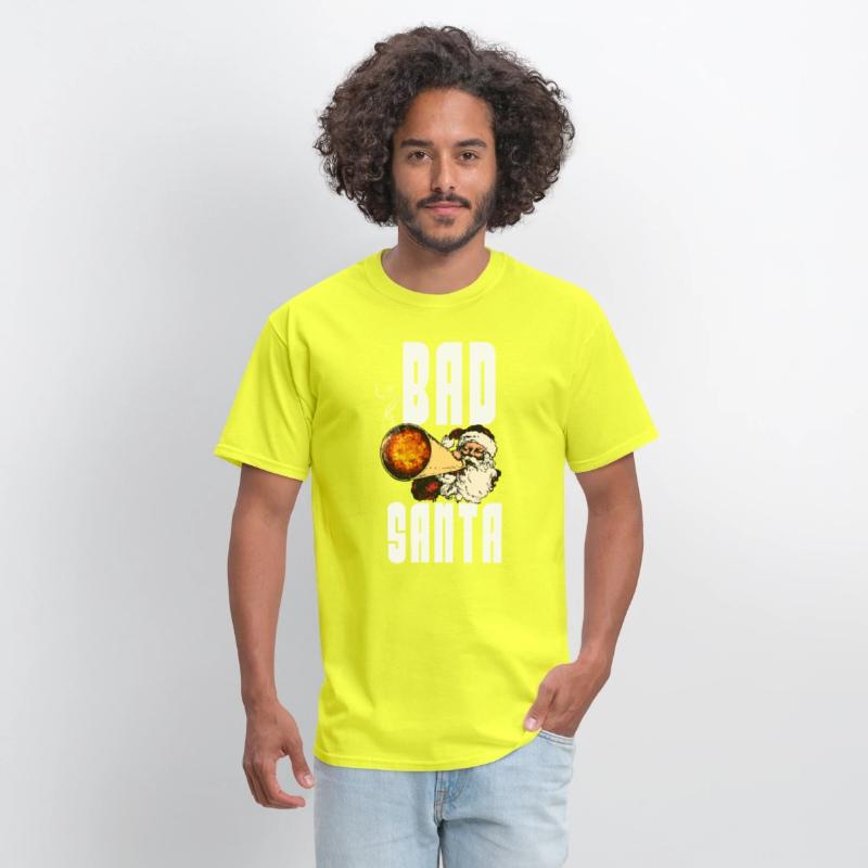 Funny Bad Santa Beard Shirt,Merry Xmas T-shirt Tee