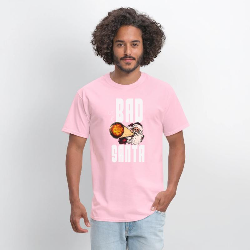 Funny Bad Santa Beard Shirt,Merry Xmas T-shirt Tee
