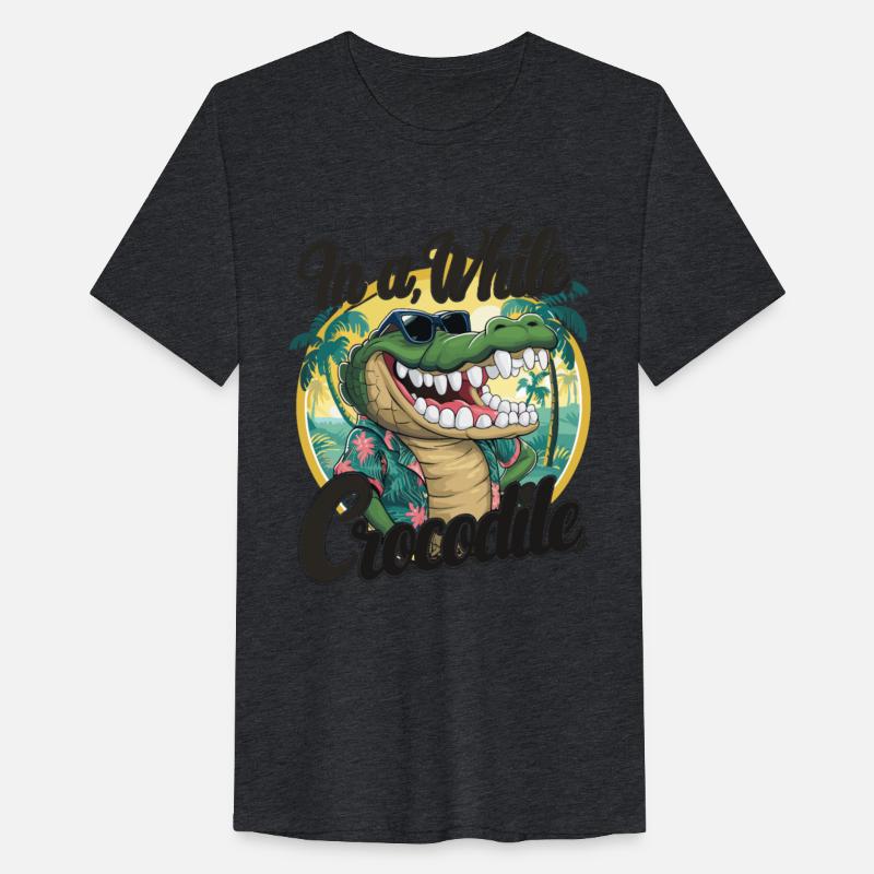 Funny Crocodile Saying Quote In A While Crocodile